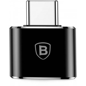 Baseus Adaptor CATOTG-01, USB-C Male la USB Female, Black