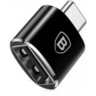 Cablu de date / adaptor Baseus Adaptor CATOTG-01, USB-C Male la USB Female, Black