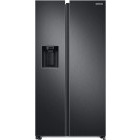 Frigider Side By Side Samsung RS68A8820B1/EF, 609 L, Full No Frost, Twin Cooling Plus, Conversie Smart 5 in 1, Twin Cooling, SpaceMax, Compresor Digital Inverter, Dozator apa, Clasa F, 178 cm, Antracit