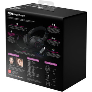 Creative On-Ear, Zen Hybrid Pro SXFI, Bluetooth 4.0, Black