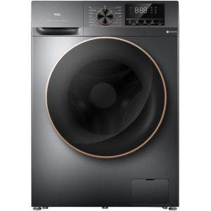 Masina de spalat rufe cu uscator TCL CP1012SA0, Spalare 10 kg, Uscare 6 kg, 1200 RPM, Clasa A, Direct Drive, Steam Wash, Drum Clean, Honeycomb Drum, Gri
