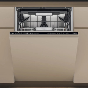 Masina de spalat vase incorporabila Whirlpool W7IHP42L, 15 seturi, 10 programe, Clasa C, 6th Sense, NaturalDry, PowerCleanPro, Pornire intarziata, 60 cm