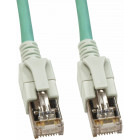 Cablu retea Schrack CAT6a Patch Cable S/FTP cu LED 5m albastru-aqua