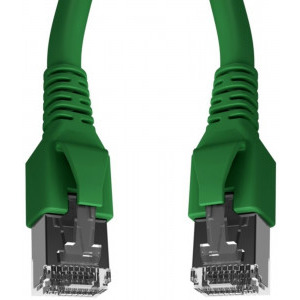 Schrack CAT6a Patch Cable S/FTP 10m verde