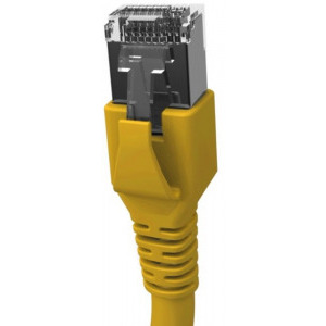 Schrack CAT6a Patch Cable S/FTP 1m galben