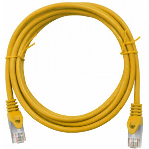 Schrack CAT6 Patch Cable S/FTP 0.5m galben
