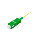 Cablu retea Schrack Pigtail SC/APC, 9/125µm OS2, 2m, Easy Strip, galben,4buc