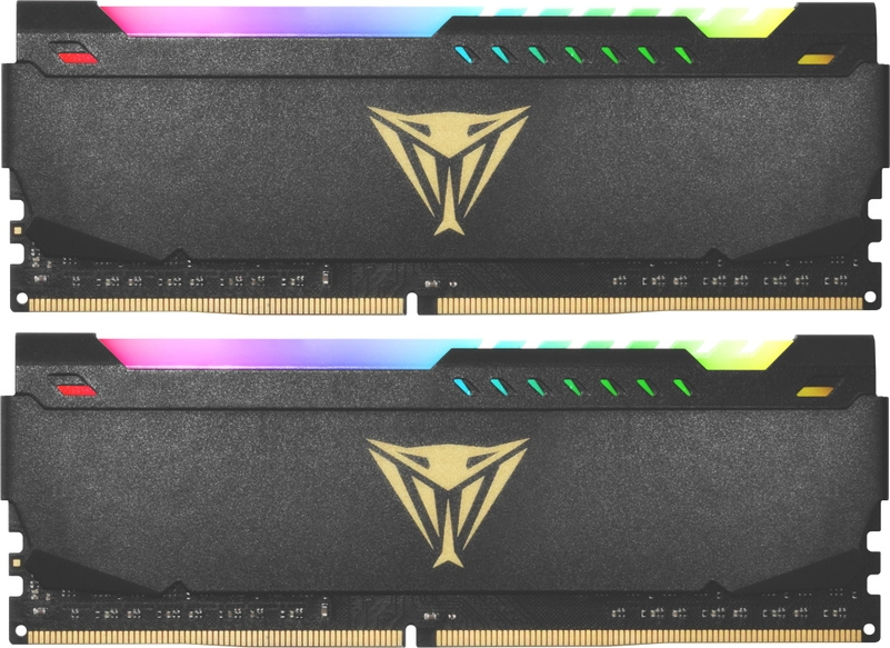 Memorie Patriot Viper Steel RGB 16GB DDR4 3200MHz CL18 Dual Channel Kit