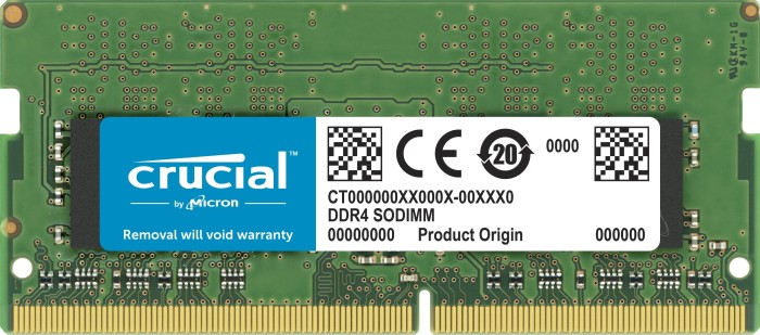 Memorie notebook Crucial 8GB, DDR4, 2666MHz, CL19, 1.2v
