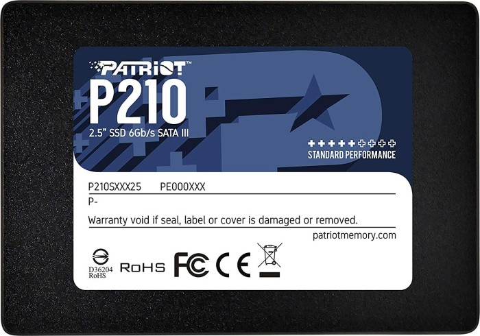 SSD Patriot P210 512GB SATA-III 2.5 inch