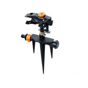 Fiskars Aspersor pulsator cu picior, tip pulverizare reglabil