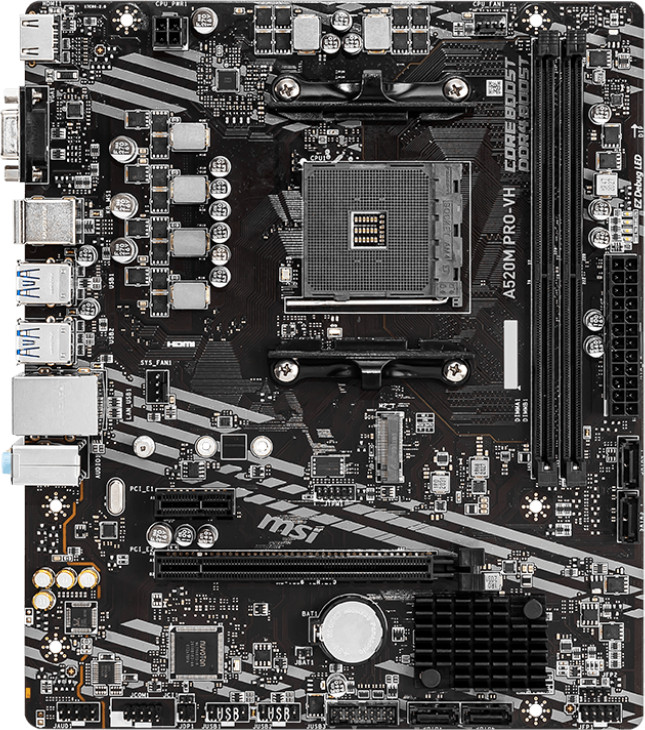 Placa de baza MSI A520M PRO-VH