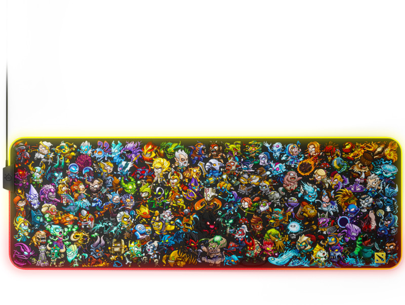 Mouse pad SteelSeries Qck Prism XL Dota 2 Edition
