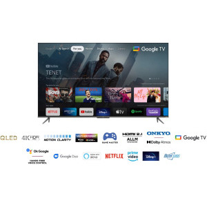 TCL Smart TV QLED 50C635 Seria C63 126cm 4K UHD HDR