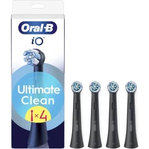 Oral-B Rezerva periuta de dinti electrica iO Ultimate Clean Negru, 4 buc