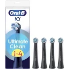 Oral-B Rezerva periuta de dinti electrica iO Ultimate Clean Negru, 4 buc