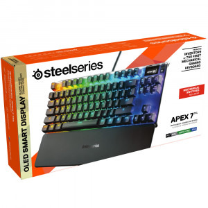 Tastatura Gaming SteelSeries Apex 7 TKL Red Switch - PC Garage