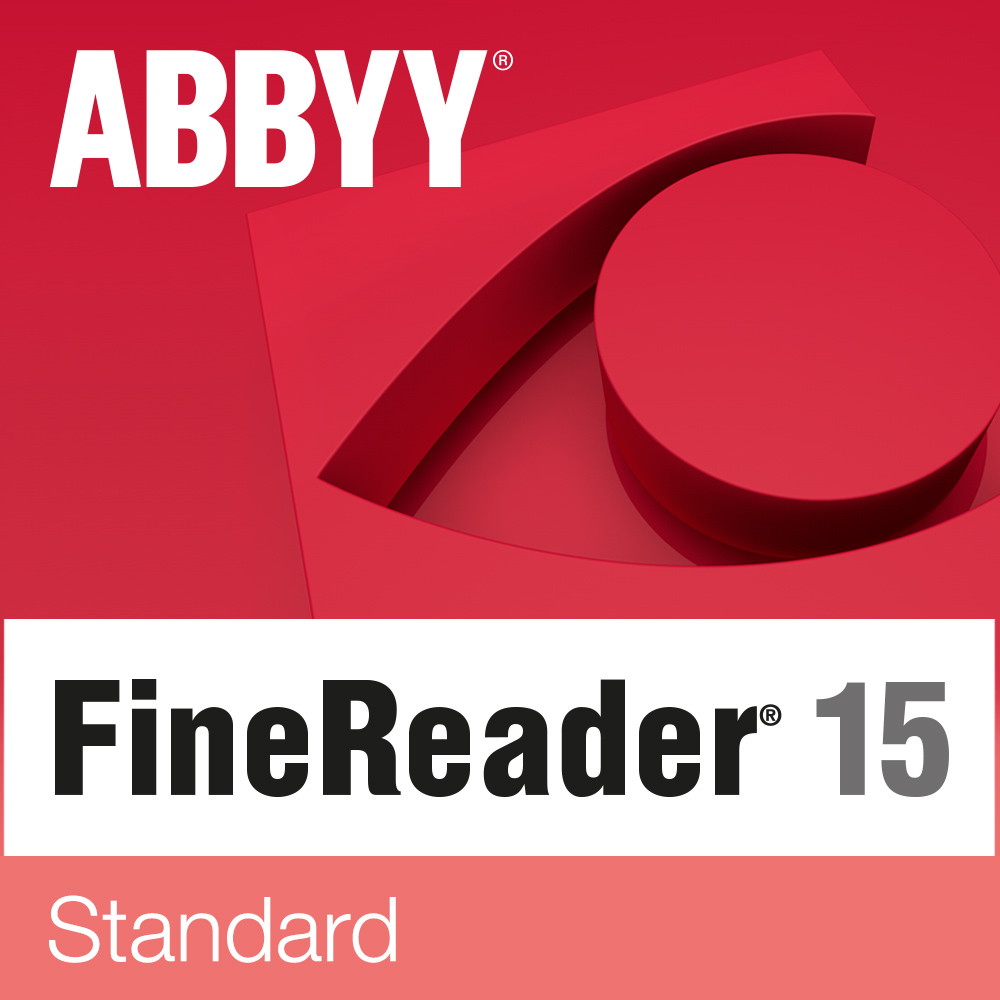 Abbyy FineReader 15 Standard, 1 user, Licenta perpetua, EDU, Electronic
