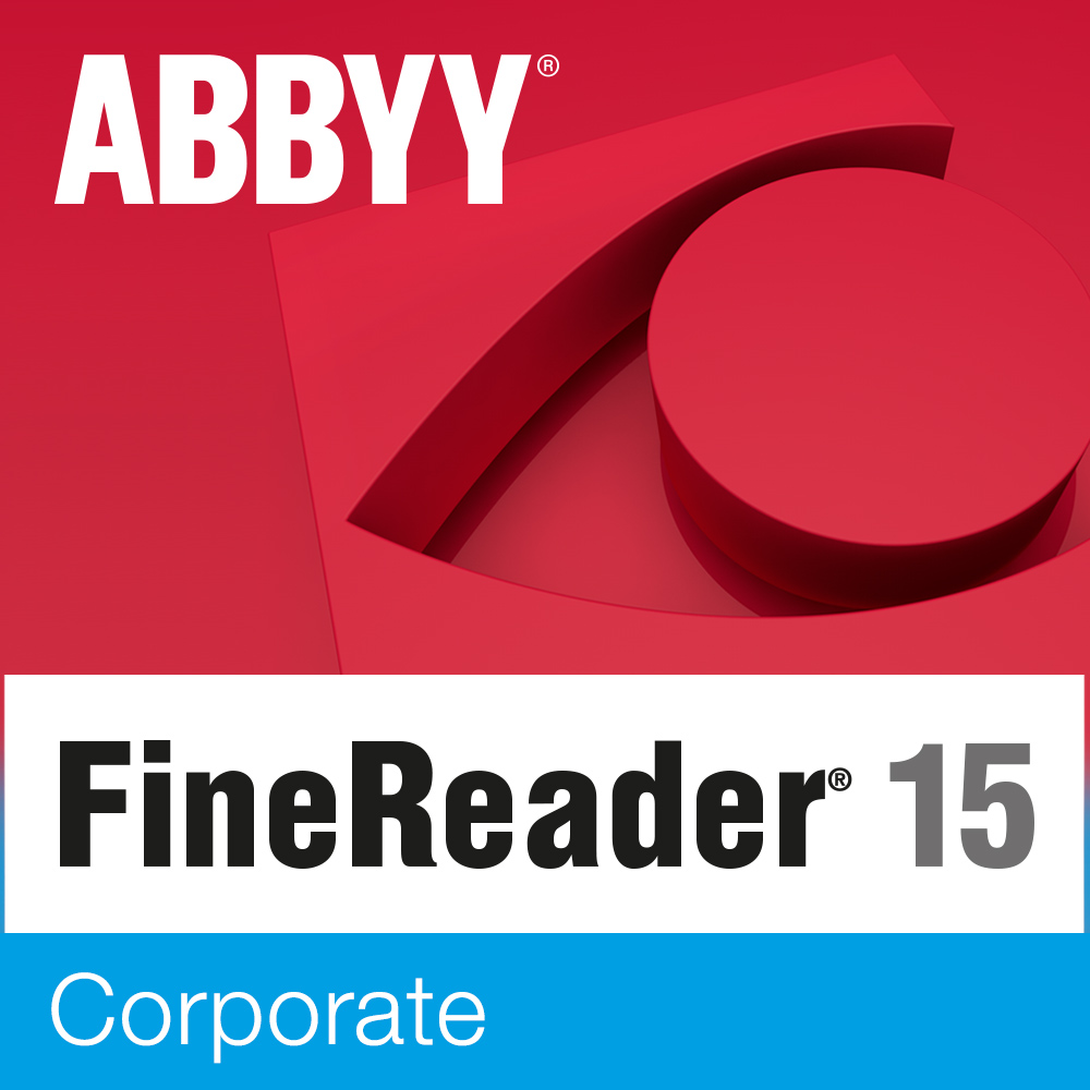 Abbyy FineReader 15 Corporate, 5 useri, Mentenanta software, 1 an, Electronic