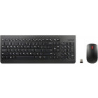 Kit periferice Lenovo Tastatura + Mouse Essential Combo, Wireless, Black
