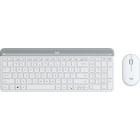 Kit periferice Logitech MK470 Slim Wireless Combo White