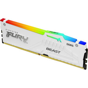 Kingston FURY Beast RGB White 16GB DDR5 5600MHz CL36