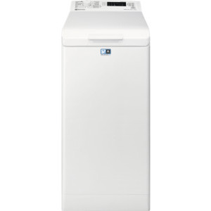 Masina de spalat rufe Electrolux verticala EW2TN5261FE, 6 kg, 1200 RPM, Clasa D, AutoSense, Display LED. Alb
