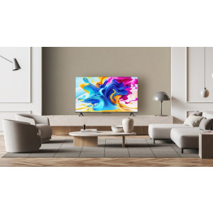 TCL Smart TV QLED 43C645 Seria C645 108cm gri-negru 4K UHD HDR