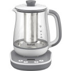 Fierbator Tefal Infuzor pentru ceai Tefal Tastea BJ551B10, 1430W, 1.5L, Alb/Gri