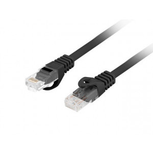 Cablu retea Lanberg PCU6-10CU Cat.6 Patch cable LSZH CU 10m Black