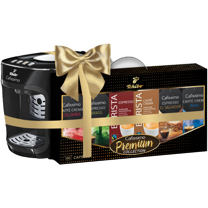 Espressor de cafea Tchibo  Cafissimo mini Black, 1500W, 650 ml, Negru, 15bar, 0.650L