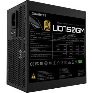 GIGABYTE UD750GM, 80+ Gold, 750W