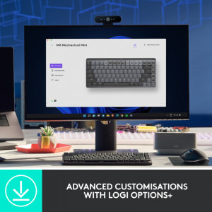 Logitech MX Mechanical Mini Wireless Illuminated Performance (US INT) Graphite