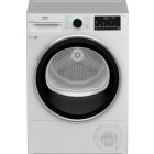 Uscator de rufe Beko B5T69233, Pompa de caldura, 9 kg, Clasa E, EcoGentle, RecycledDry, IronFinish, Hygienic Refresh, Hygienic Drying, Alb