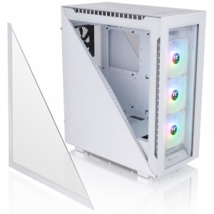 Thermaltake Divider 500 Tempered Glass aRGB White