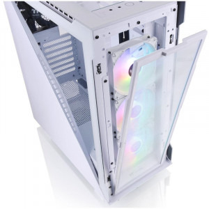 Thermaltake Divider 500 Tempered Glass aRGB White