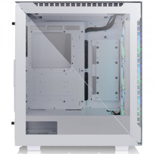 Thermaltake Divider 500 Tempered Glass aRGB White