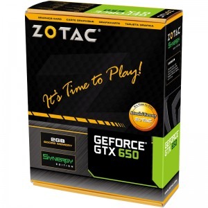 Zotac GeForce GTX 650 Synergy Edition 2GB GDDR5 128-bit HDMI