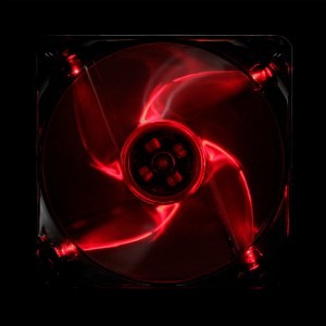 Cooltek Silent Fan 120 Red LED