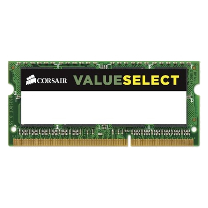 Memorie notebook Corsair ValueSelect, 4GB, DDR3, 1333MHz, CL9, 1.5v