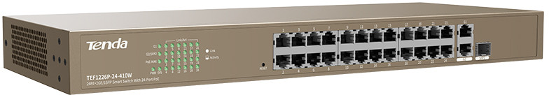 Switch Tenda Gigabit TEF1126P-24-410W