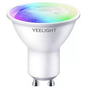 Yeelight Set 4 Becuri Yeelight LED GU10 Smart Bulb W1, Multicolor, 4.5W, 350 lm