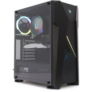 FirstGear Gaming Warglaive Powered By ASUS, AMD Ryzen 5 1600AF 3.2GHz, 8GB DDR4, 240GB SSD, GTX 1050 Ti 4GB GDDR5, Iluminare RGB