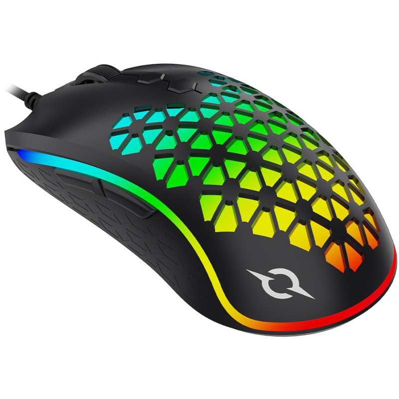 Mouse Gaming AQIRYS Polaris Wired, Ultralight 61g - PC Garage