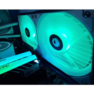 ID-Cooling XF-12025 Snow 120mm RGB