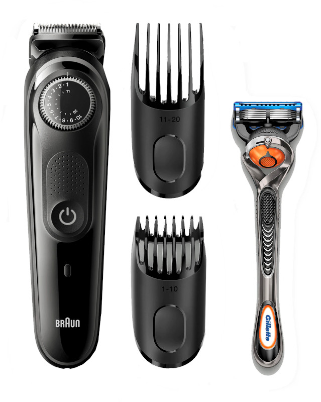 Aparat de tuns Braun BT3042 + Gillette Flexball