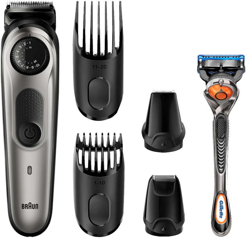 Aparat de tuns Braun BT7020 + Gillette Flexball