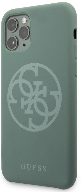Guess Protectie pentru spate Green Tone On Tone pentru iPhone 11 Pro
