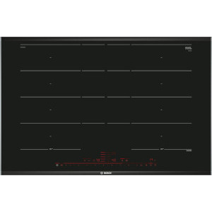Bosch PXY875DC1E, Inductie, 4 zone de gatit, MaxiFlex, PerfectFry, 80 cm, Negru