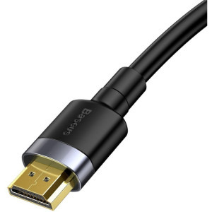 Baseus Cafule, HDMI Male - HDMI Male, v2.0, 2m, negru